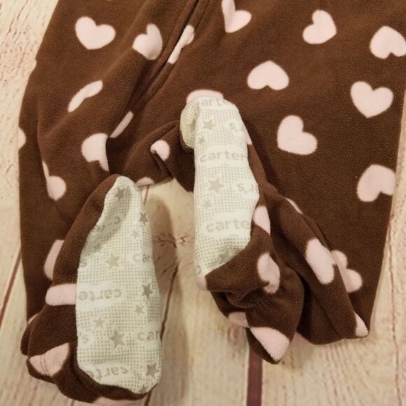 Carter's footed pajamas 12 months - Picture 3 of 3